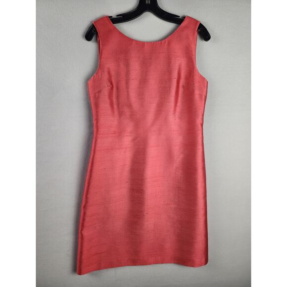Talbots Red Sleeveless Sheath Mini Dress Size 8 - Picture 1 of 6